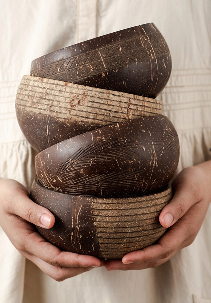 Coconut Shell Plates